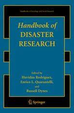 E-Book : Handbook of Disaster Research