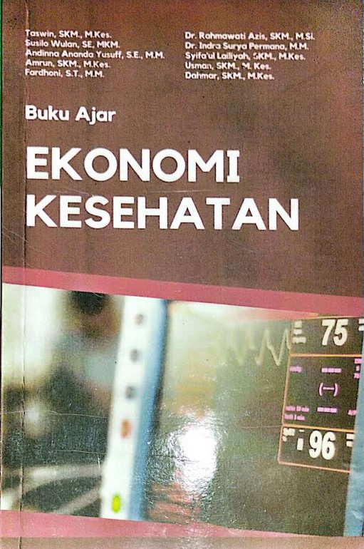 Buku ajar ekonomi kesehatan