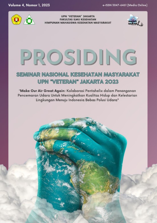 Prosiding : Seminar nasional kesehatan masyarakat UPN Veteran jakarta 2023