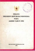 Pidato Presiden Republik Indonesia pada Akhir Tahun 1988