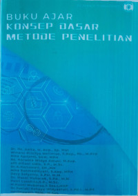 Buku ajar konsep dasar metode penelitian