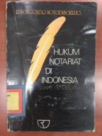 Image of Hukum Notariat di Indoneisa