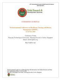 Image of Conference Proceedings 9th International Conference on Healthcare and Life Science Research (ICHLSR)