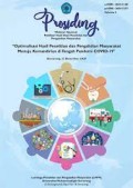 Prosiding : Optimalisasi Hasil Penelitian aPengabdian Masyarakat Menuju Kemandirian di Tengah Pandemi COVID-19, 2020