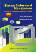 Sistem Informasi Manajemen : Dalam Organisasi -Organisasi Publik