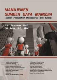 Image of Manajemen Sumber Daya Manusia : Dalam Perspektif Managerial dan Sosial