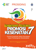 Prosiding : Promosi Kesehatan Dalam Pencapaian Tujuan Pembangunan Berkelanjutan, 2018