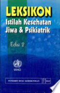Leksikon : Istilah Kesehatan Jiwa & Psikiatrik