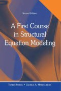 E-Book : A First Course in Structural Equation Modeling