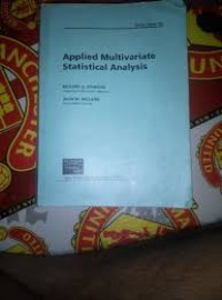 Applied Multivariate Statistical Analysis
