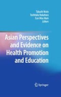 E-Book: Asian Perspectives and Evidence on Health Promotion and Education