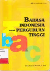 Image of Bahasa Indonesia Untuk Perguruan Tinggi