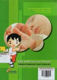 Image of Buku Ajar (Teori dan Konsep) : Tumbuh Kembang dan Stimulasi Bayi, Toddler, Pra Sekolah, Usia Sekolah dan Remaja