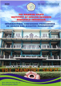 Prosiding : International conference proceedings on Health and disaster management