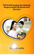 Nutrisi lebih lengkap dan seimbang dengan manfaat 28 ekstrak buah dan sayur