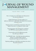 Journal : of Wound Management (EWMA), (2021)