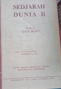 Sedjarah Dunia II