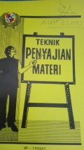 Teknik Penyajian Materi