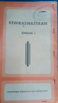 Kewiraswastaan: Bagian 1