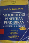 Metodologi Penelitian Pendidikan Kuantitatif & Kualitatif