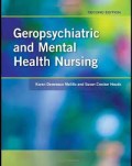 Ebook : Geropsychiatric and mental health nursing