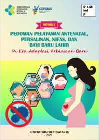 Image of E-Book : Pedoman Pelayanan Antenatal, Persalinan, Nifas dan Bayi Baru Lahir di Era Adaptasi Kebiasaan Baru