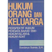 Image of Hukum Orang Dan Keluarga
