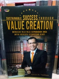 sustainzbele succes through value creation