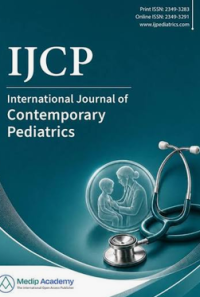 Image of International Journal of Contemporary Pediatrics, 2025