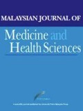 Malaysian Journal Of Medicine And Health Sciences