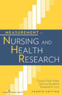 Ebook : Measurement in Nursing and Health Research