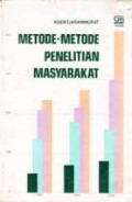 Metode - Metode Penelitian Masyarakat