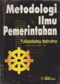 Metodologi Ilmu Pemerintahan
