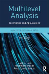 Multilevel Analysis : Techniques and Applications