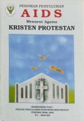 Pedoman Penyuluhan AIDS Menurut Agama Kristen Protestan