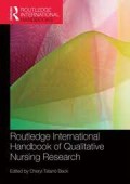 Ebook : Routledge International Handbook of Qualitative Nursing Research