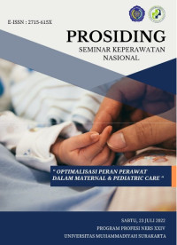 Image of Prosiding : Optimalisasi peran perawat dalam maternal & pediatric care