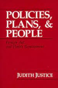 Image of Policies Plans, & People (Foreign Aid and Health Development)