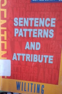 Image of Sentence Patterns And Attribute
