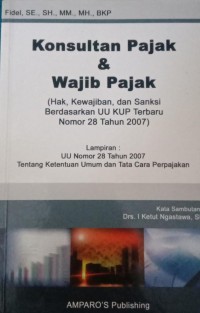 Image of Konsultan Pajak dan Wajib Pajak