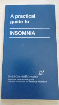 Image of A Practical Guide to Insomnia