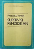 Prinsip & Teknik supervisi pendidikan