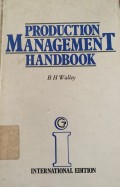 Production Management Handbook