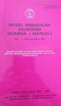 Model Pendidikan Akutansi