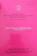 Praktek Mengajar Pada Penataran Tenaga Pendidik Akutansi Pendidikan Luar Sekolah