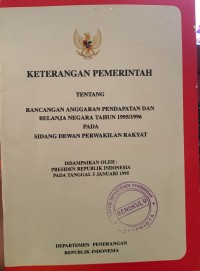keterangan pemerintah