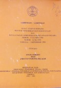 KEPUTUSAN MENTERI PENDIDIKAN DAN KEBUDAYAAN REPUBLIK INDONESIA