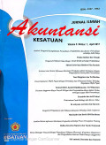 Jurnal Ilmiah Akuntansi Kesatuan