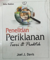 Image of Penelitian Periklanan : Teori dan Praktik