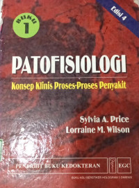 Image of Patofisiologi : Konsep Klinis Proses-Proses Penyakit Buku 1